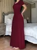 Roupas Femininas Transfronteiriças Amazon TK AliExpress Venda Quente Roupas Femininas 2026 Verão Nova Moda Estampada Gola U Amarração nas Costas
