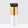 Brocha de Maquillaje Gruesa Individual Blanco Dorado Dorado Negro Dorado Rosa Dorado Brocha Gruesa para Base de Maquillaje Brocha para Polvos Sueltos Opciones Multicolor