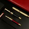 Pluma Estilográfica Eterna Grifo Traje de Negocios Estudiantes Caligrafía Arte de Caligrafía Regalo de Acompañamiento Bolsa de Tinta Baozhu Bolígrafo de Metal