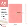 Cuaderno Impresión a Color A5 Bloc de Notas Cuaderno de Registro de Negocios Diario para Estudiante Universitario con Hebilla Impresión de Logo