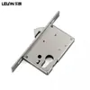 Corpo de Fechadura de Porta Deslizante de Aço Inoxidável Padrão Europeu Personalizado Painel Espessado Corpo de Fechadura de Porta Deslizante Porta Deslizante Corpo de Fechadura de Gancho Simples 30 Corpo de Fechadura de Porta Deslizante