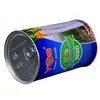 Fabricantes de Zhengzhou fornecem latas redondas de folha de flandres seladas por solda embalagens metálicas latas de leite em pó