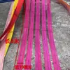 Tiras de Bambu Coloridas, Tecelagem de Bambu, Jangadas de Bambu, Adereços Decorativos, Comprimento 3m Largura 10cm, Peças de Bambu para Casamento com Arte Floral, Materiais DIY em Estoque