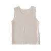 Miantiantang 2025 Otoño/Invierno Nueva Ropa Infantil Chaleco Cálido Chaleco de Cuero Cálido Sin Mangas para Bebés y Niños Pequeños