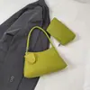 Shuai Mi Jia 2026 Verão Nova Bolsa Feminina Elegante Trançada Fashionável Bolsa de Ombro/Axila para o Trabalho Bolsa de Mão de Nicho