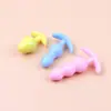 Tapón Anal de Gelatina para Mujeres con Cola, Cuentas Grandes, Cuentas Anales, Dispositivo Anal Femenino, Juguetes, Productos Sexuales para Adultos