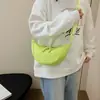 Bolso tipo empanada de la marca U similar al transfronterizo para mujer, nuevo bolso de sillín de nailon de moda verano 2026, bolso de tela cruzado versátil y moderno