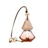 Botella de Aromaterapia para Coche con Cuerda para Colgar y Tapa de Madera, Decoración Interior de Coche, Botella Difusora de Vidrio para Aromaterapia, Botella Dispensadora de Perfume de Colores Lista para Usar