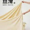 Sábana Individual de Lino Lavado Lenzing Tencel Estilo Vintage, Paquete de 60 Piezas, Ropa de Cama Individual de Seda Helada Suave y Fresca para el Verano