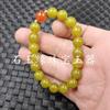Pingente de Jade Guanyin Buda Pixiu Dragão do Zodíaco Jade Pulseira de Contas Redondas Colar Brincos Conjunto Anel Borboleta