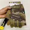 Guantes tácticos de dedo completo Oji de medio dedo con protección articulada de caparazón duro, cálidos, anticorte, especiales para aficionados militares, entrenamiento militar de combate