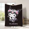 Manta Linda de Dibujos Animados Sanrio para Exportación Transfronteriza Tipo Manta de Franela Estampada Manta para Cuatro Estaciones y Descanso para el Almuerzo con Aire Acondicionado