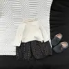 Pantalones de linterna floral vintage de otoño para niños y niñas, bombachos casuales de cintura elástica para bebés y niños pequeños, pantalones largos versátiles para niños