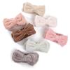 Scrunchie Criativo Colorblock Xadrez de Verão 2024 Laço Liso de Cor Sólida para Casa Faixa de Cabelo Feminina Acessórios de Cabeça Atacado