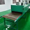 Horno Túnel de Línea de Montaje Línea de Placa de Cadena de Malla Horno Túnel de Línea de Secado Resistente a Altas Temperaturas Transportador de Placa de Cadena Línea de Cadena de Doble Velocidad