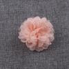 Venta al por mayor de flores de gasa de 5,5 cm hechas a mano, accesorios para prendas de vestir, tocados de flores, accesorios para el cabello, conjunto de accesorios de flores de imitación Z