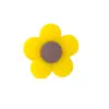 Contas de margarida de silicone, pingentes de pulseira de flor de girassol colorida, acessórios, acessórios de vestuário DIY, decorações