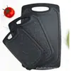 Tabla de cortar de plástico de doble cara transfronteriza para cocina casera, tabla de cortar antideslizante, tabla de cortar pequeña, tabla de cortar de plástico a prueba de moho