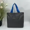Bolsa de Compras Casual Estilo Japonês, Dobrável de Grande Capacidade em Tecido de Poliéster, Bolsa de Ombro Feminina Leve, Bolsa Tote Versátil e da Moda