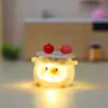 Figura de Gato de Dibujos Animados Linda Pai Cálida y Acogedora Caja Sorpresa Regalo Creativo Cultural y de Oficina Decoración de Escritorio