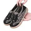 Zapatos Versátiles para Mujer, Zapatos para Mujer de Suela Suave, Venta al por Mayor de Comercio Exterior, Nuevos Modelos de Primavera, Malla Transpirable Fly-Knit, Zapatos de Moda de Suela Suave