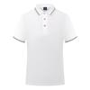 Camiseta de manga corta con solapa tipo polo publicitaria, grupo empresarial, camisetas de algodón, monos de producción, impresión de bordado de logotipos.