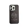 Capa Magnética Espelhada Tendência para Celular 17Promax Adequada para Apple Iphone15Pro Capa Protetora Anti-Queda Transfronteiriça