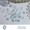 CL25 Sal Marina Queso Caja del Tesoro Arte de Uñas Armadura Portátil Material Recubierto de Hielo Punta Inferior Alien Corazón Torcido Gota de Agua Joyería para Uñas