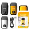 Afeitadora Reciprocante Kemei Km-T90 Transfronteriza Pantalla Digital LCD Afeitadora Eléctrica Impermeable para Cabezas Rapadas
