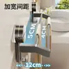 Barra de Toalla con Ventosa Baño Sin Taladro Inodoro Pared de Baño Doble Barra Barra Única Estante de Almacenamiento Colgador Toallero