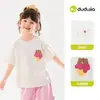Colección de Camisetas para NiñasRopa Infantil Familia Dudu Niñas Linda Manga Corta Verano Bebé Niña Ropa de Dibujos Animados Ropa Infantil de Moda
