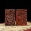 Madera alcanzada por un rayo Madera de azufaifo Colgante taoísta de Guan Yu Placa de Relieve Tridimensional Tallada a Mano Ítem mágico taoísta Religioso