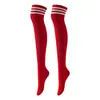 Calcetines de baile, calcetines largos de tres rayas hasta la rodilla para cosplay de mujer, calcetines altos, calcetines de mujer al por mayor, calcetines de rayas europeos y americanos