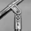 Accesorios para Invernaderos para Acuicultura y Horticultura, Conexiones de Tubería Galvanizada, Abrazaderas Fijas de Dos Vías Engrosadas, Sin Soldadura, Sin Tornillos