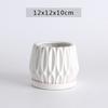 Conjunto de Vasos de Flores Cerâmicos Europeu Criativo Geométrico Hidropônico Planta Verde Decoração de Casa Decorativo Rosa Verde Suporte para Vaso de Flores de Mesa