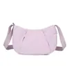 Bolsa de Dumpling de Tela Oxford Transfronteriza, Nueva Bolsa en Forma de Media Luna, Bolso Cruzado, Bolso de Hombro Deportivo Casual, Bolso de Gran Capacidad para el Trabajo