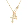 Collar de Acero de Titanio con Doble Cruz y Pines Tachonados de Diamantes para Hombres y Mujeres, Cadena de Suéter de Lujo Ligero de Nicho, Collar para Clavícula tipo Clip