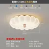 Iluminación para habitación infantil, luces de techo para dormitorio, diseños de calabaza y hongo de color crema, iluminación cálida y acogedora para habitación de princesa, lámparas de espectro completo para el cuidado de los ojos, hierro