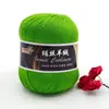 Seda Hilada Cachemir Tencel Algodón de Bambú 6 Pompones Carbón de Bambú Fibra de Bambú Tencel Primavera y Verano Tejido a Mano Ganchillo Lana Fina