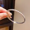 Pulseira com Fecho de Coração em Zircônia Galvanizada a Ouro 18K Real, Joia de Pulseira da Moda Retro Nicho de Luxo para Mulheres