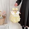 Mono de estilo princesa para bebé niña Xingguoguo, mono triangular de algodón puro fino sin mangas para verano de bebé, ropa infantil Clase A
