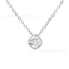 Collar de Zirconia Blanca de Lujo Ligero para Mujer, Cadena para Clavícula, Acero de Titanio Chapado en Oro, Simple y Versátil, Estilo Europeo y Americano, Joyería de Alta Gama