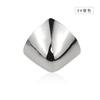 Tacones Altos para Mujer Punta Protectora Cubierta Anti-patada Punta Invisible Decorativa Bolsas de Zapatos de Cuero Accesorios Puntiagudos Cubierta Protectora Metálica para Zapatos