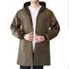 Bata de Trabajo Impermeable Reflectante con Forro de Polar, Delantal Engrosado para Mujer, Manga Larga, Resistente al Aceite, Logo Personalizado