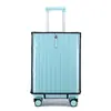 Venta Directa del Fabricante Protector de Maleta PVC 18 pulgadas Cubierta de Maleta con Borde 20 pulgadas 22 pulgadas 24 pulgadas Cubierta de Viaje Impermeable para Facturar