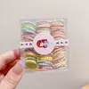 Lindo Set de Gomas para el Cabello para Niños que No Dañan el Cabello, Bandas Elásticas de Alta Elasticidad para Niñas y Bebés, Cuerdas Pequeñas para el Cabello del Tamaño de un Pulgar