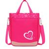 Bolsa de tutoria Crossover Ombro único Bolsa de tutoria infantil Dupla utilização Aluno da escola primária Jardim de infância Mochila Tote Bag logotipo