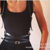 Ropa bondage divertida directa de fábrica vendaje cintura cuero verde adulto diversión accesorios ropa de club nocturno