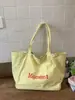 Bolsa Tote para Mujer para el Trabajo y los Viajes Diarios, Bolso de Lona Ligero Estilo Relajado, Bolso de Gran Capacidad, Bolso de Hombro para Mujer Estilo Coreano