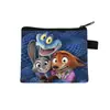 Nuevo Artículo Más Vendido Zootopia 2 Monedero Infantil Mini Almacenamiento Cartera Pequeña Lindo Portátil Soporte para Tarjeta de Llave